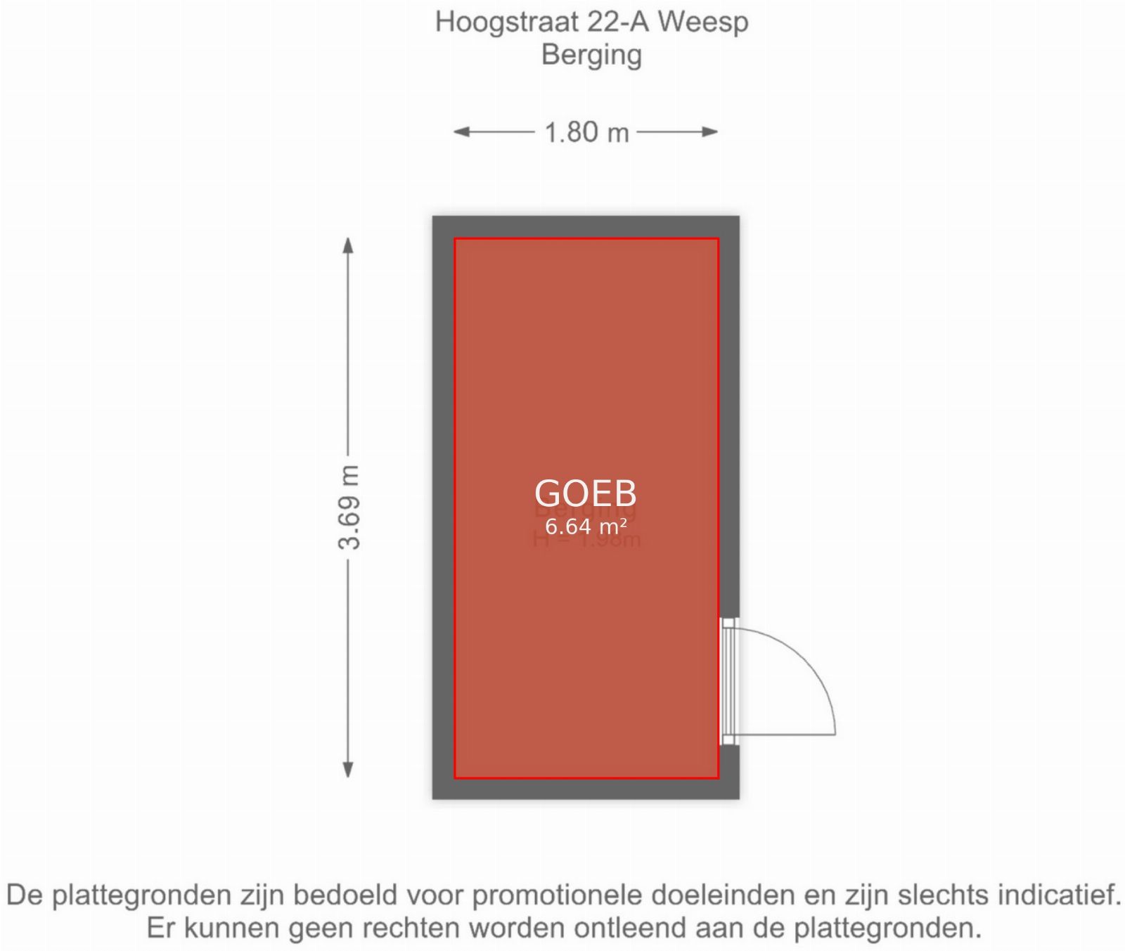 Hoogstraat 22 a - Weesp