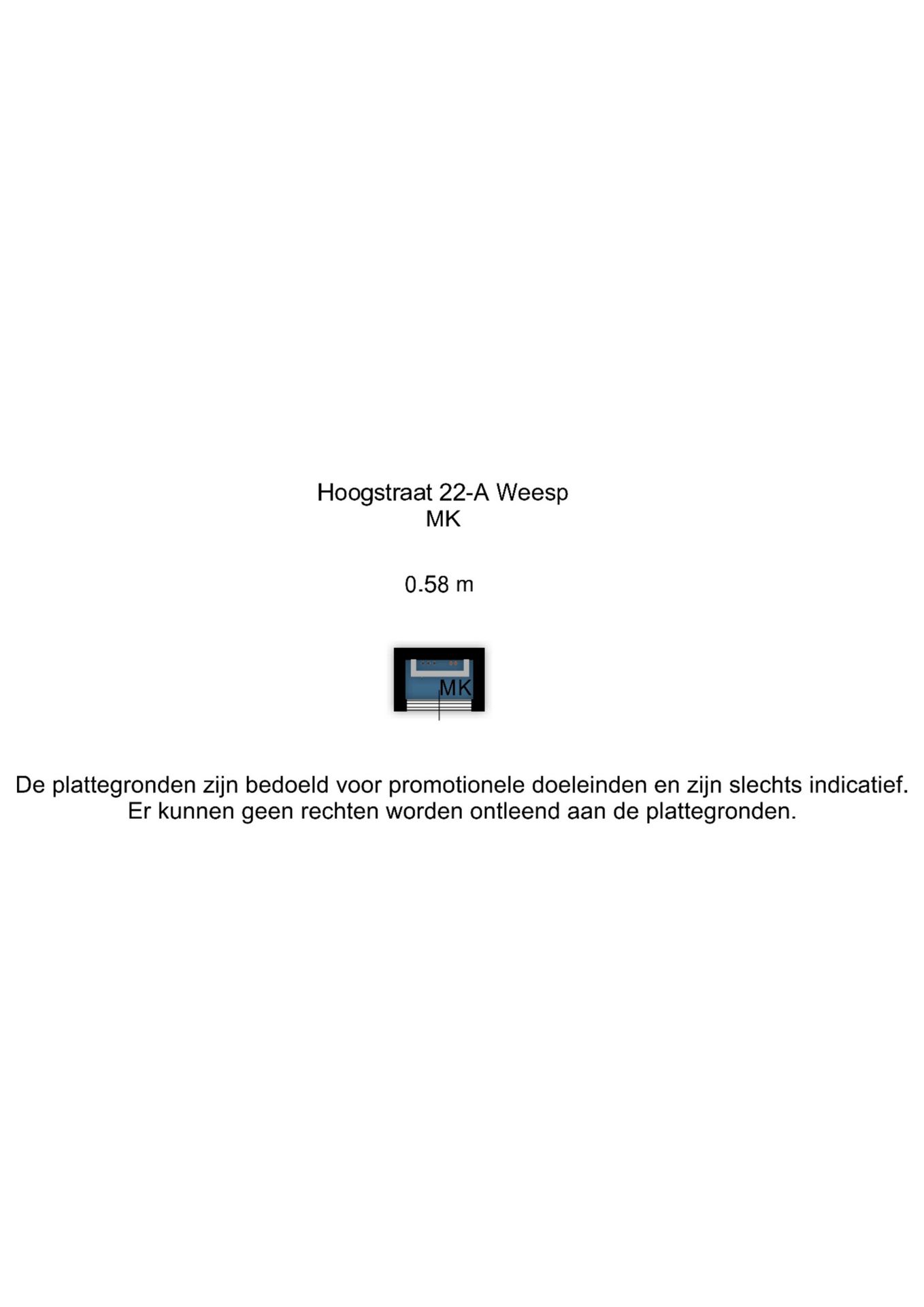 Hoogstraat 22 a - Weesp