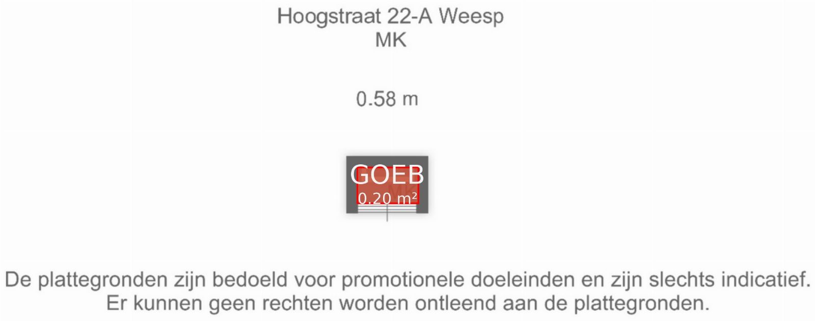 Hoogstraat 22 a - Weesp